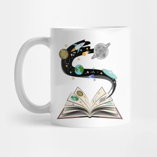 Galaxy Art Book Mug